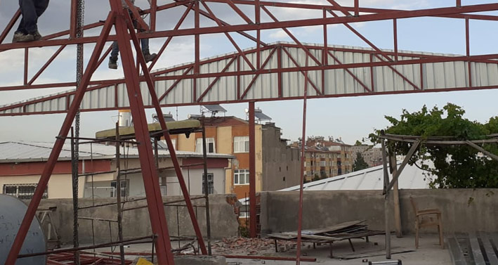  Çelik Çatı Yapımı